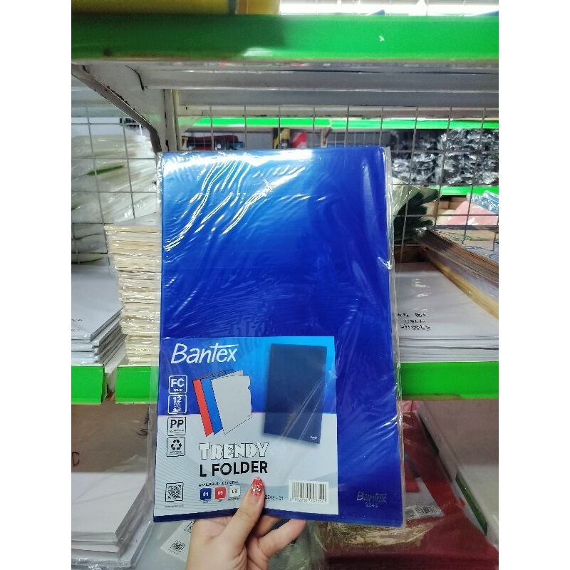 

Map L Bantex F4 Biru ( 1 pak isi 12 pc )