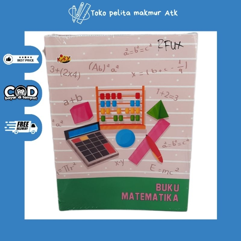 

BUKU TULIS KIKY MATEMATIKA KOTAK 32 LEMBAR