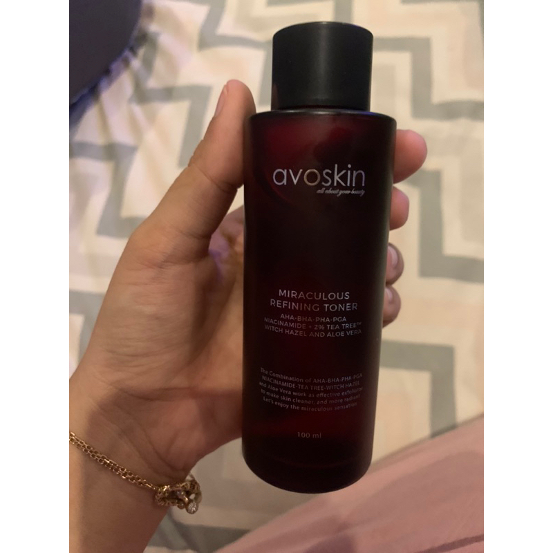 (PRELOVED) AVOSKIN REFINING TONER