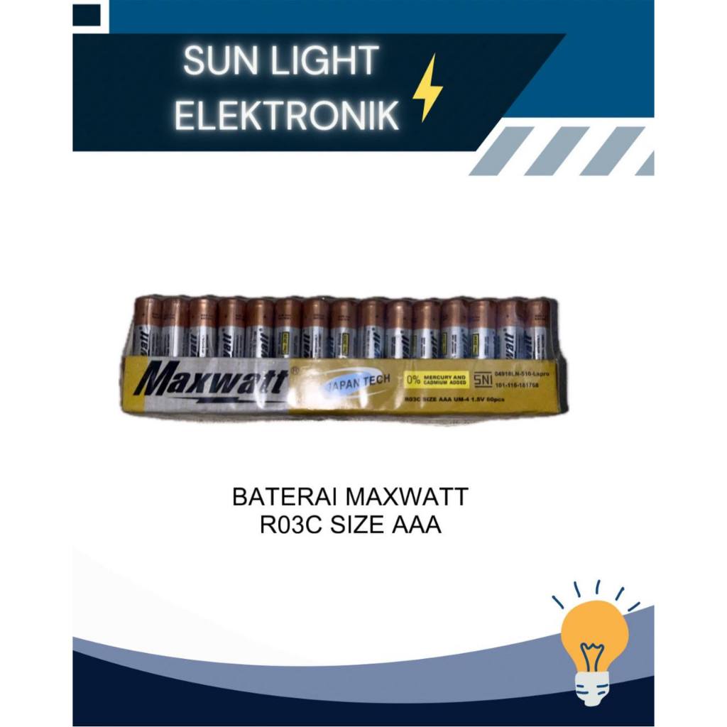 BATERAI MAXWATT R03C SIZE AAA