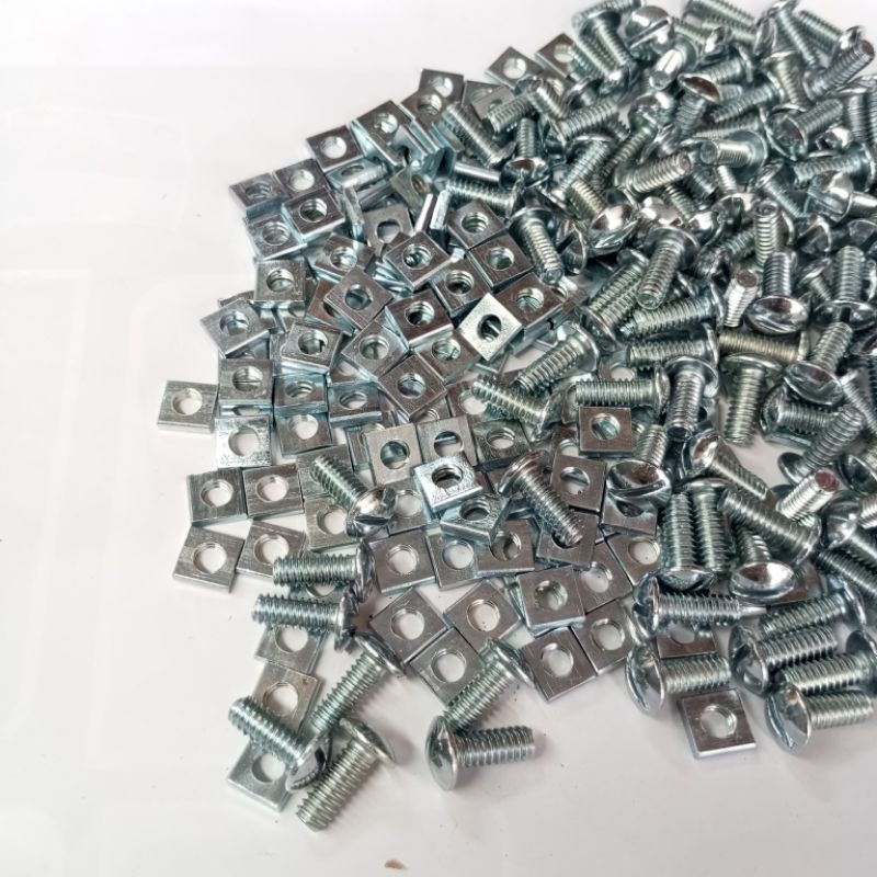 Baut Seng Baut Mur Seng Baut Plat Nomor 1 Gross(144 PCS)