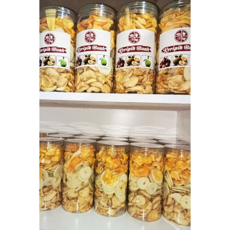 

KERIPIK BUAH MIX / Kemasan Toples Higienis