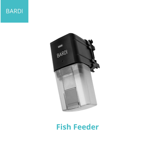 BARDI WIFI Smart Fish Feeder Black IoT Home Automation (Wifi)
