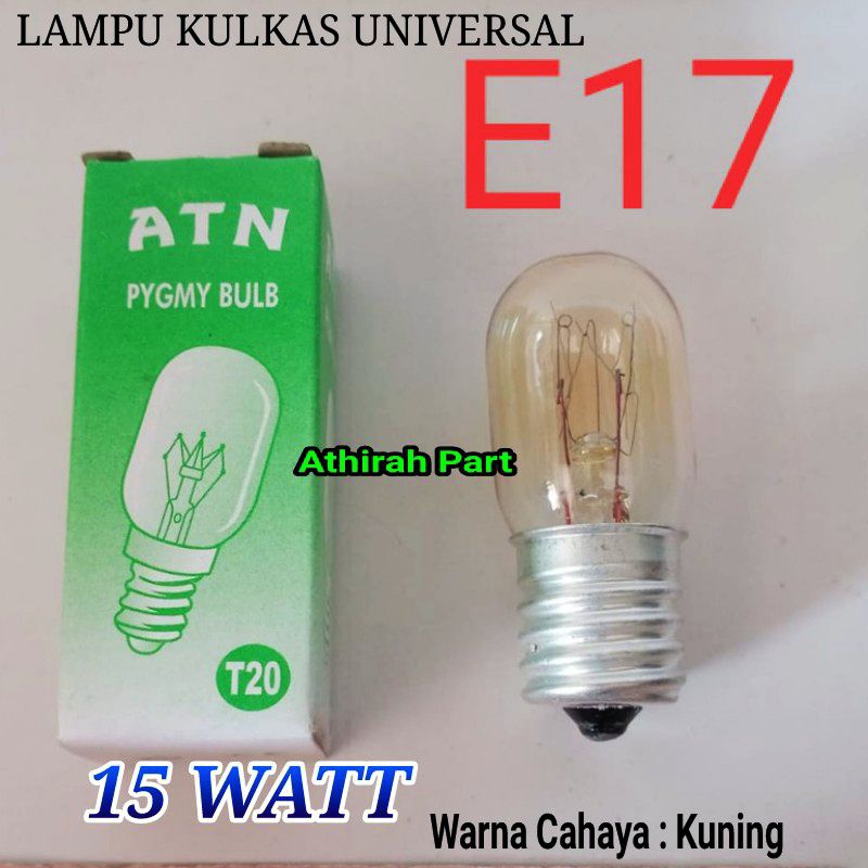 Lampu Kulkas Universal Ukuran Fitting E17