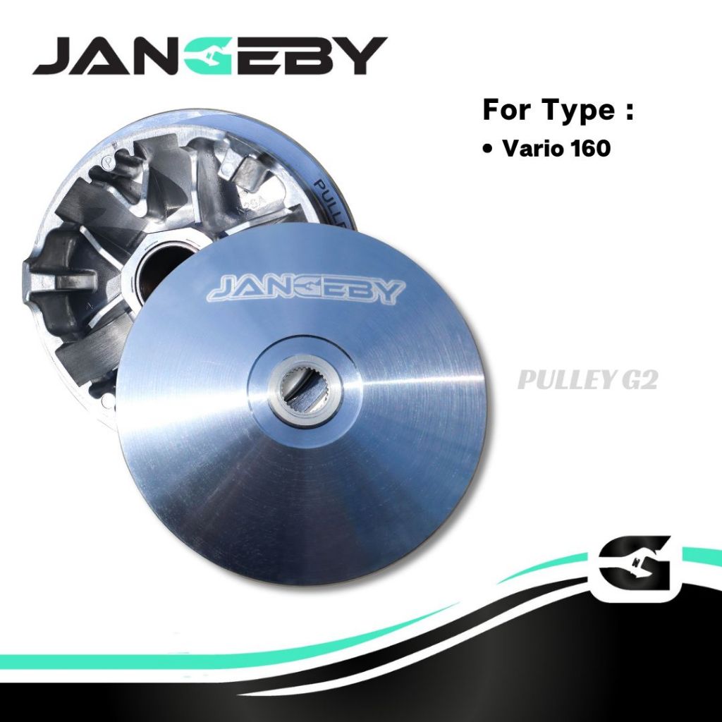 Jangeby Pulley Custom G2 Vario 160 Stylo 160 - Pulley Costum Jangeby Honda Vario 160