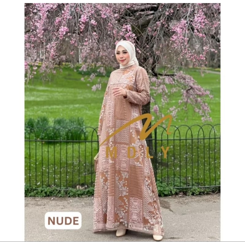 sakura dress by mdly ori/gamis pesta mdly