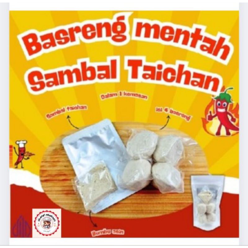 

BASRENG MENTAH SAMBAL TAICHAN SUPER LEMBUT,ENAK SAMBALNYA