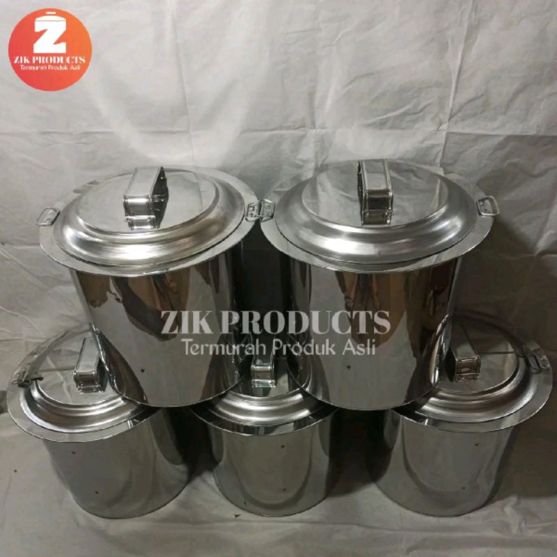 Dandang Mie Ayam Ukuran 35 cm Stainless steel