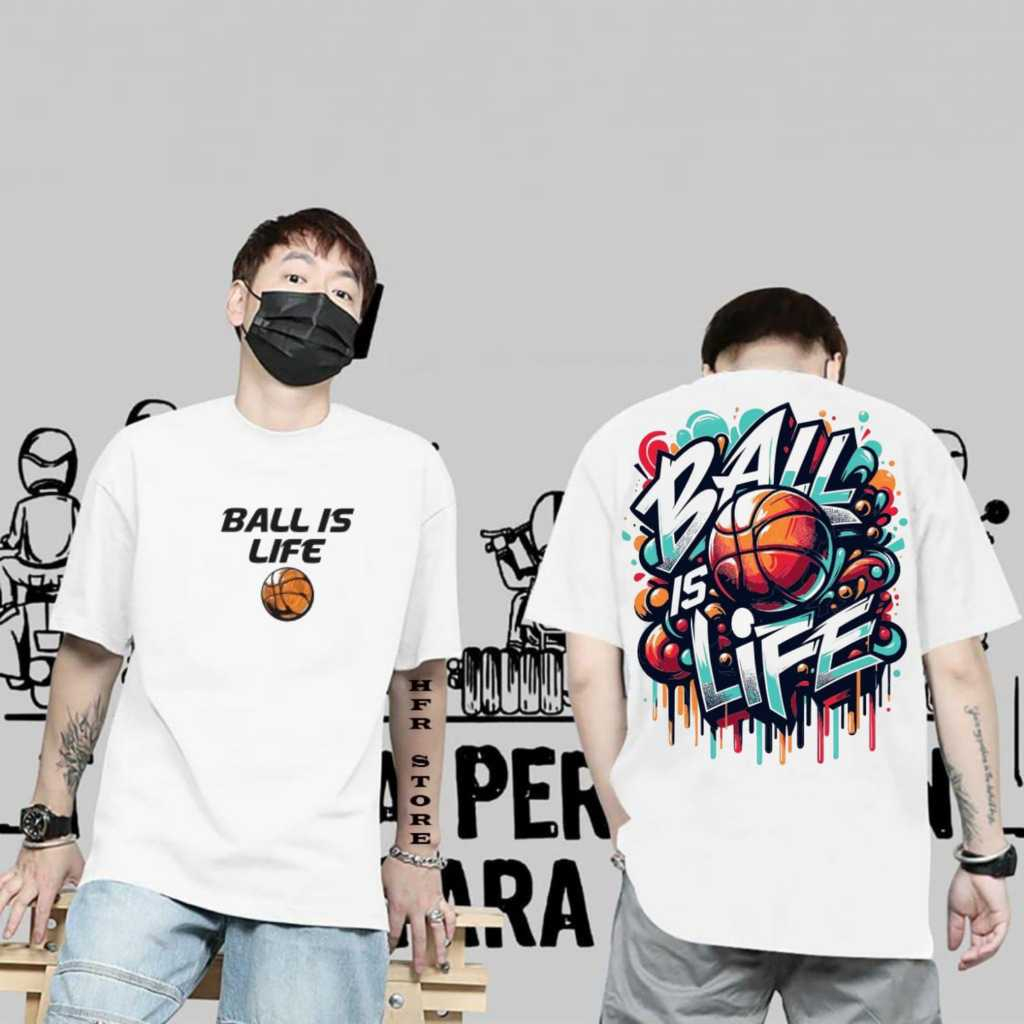 terlaris bisa bayar di tempat(cod)kaos pria lengan pendek kaos pria motif baskot bal kaos pria berga