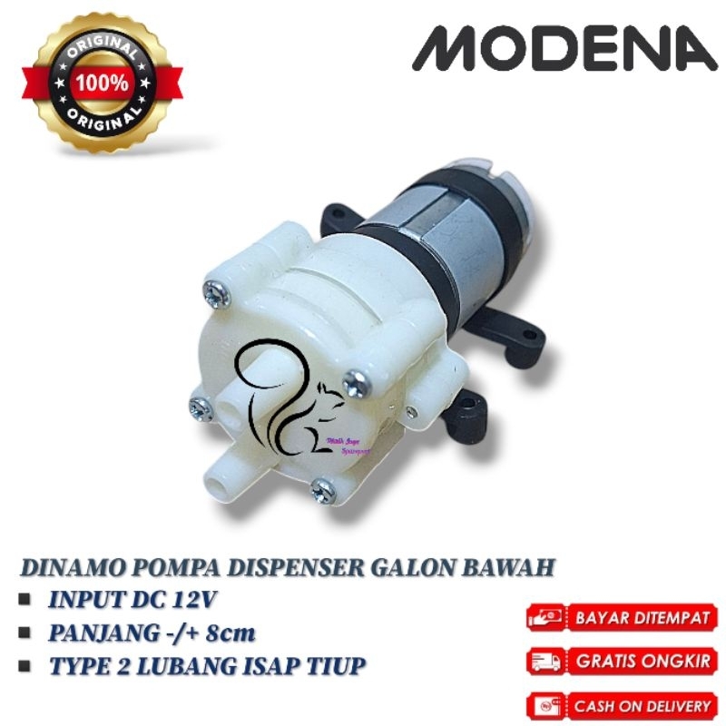 MODENA PUMP | POMPA AIR DISPENSER GALON BAWAH MODENA DINAMO