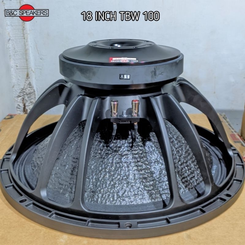 Speaker 18inch TBW100 model BNC Grade A