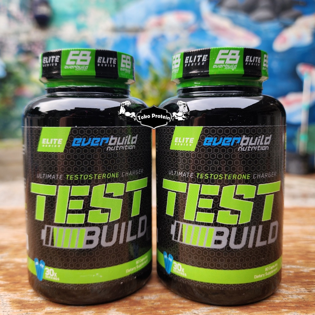 Everbuild Nutrition Test Build 90Capsule Testoterone Booster Testo EVB