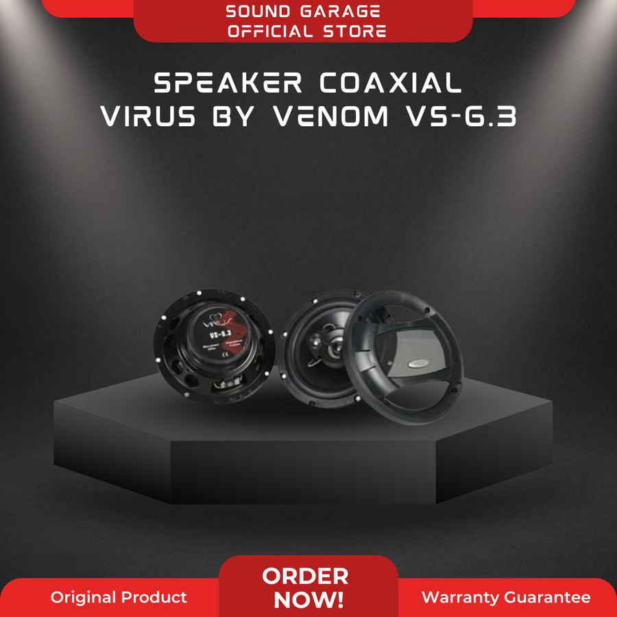 SPEAKER COAXIAL VIRUS BY VENOM VS 6.3