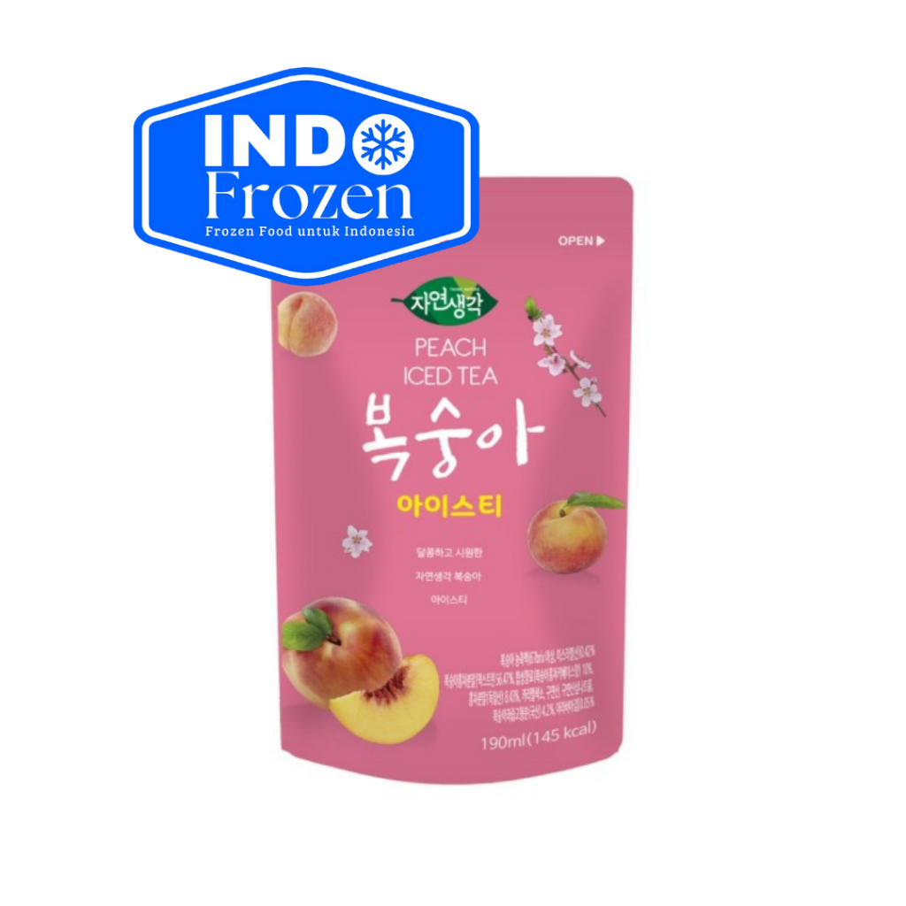 

THINK NATURE PEACH ICED TEA 190ML/MINUMAN IMPORT KOREA