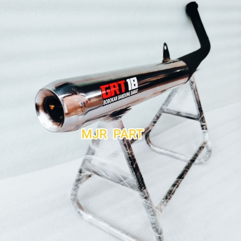 Knalpot Grt 18 Setengah Dewa Type K7031 k26 k28 Ful Power Pedes