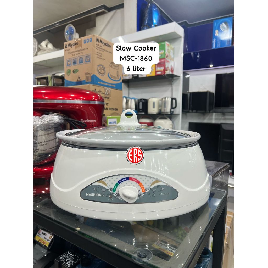 MASPION SLOW COOKER MSC-1860 / MSC 1860