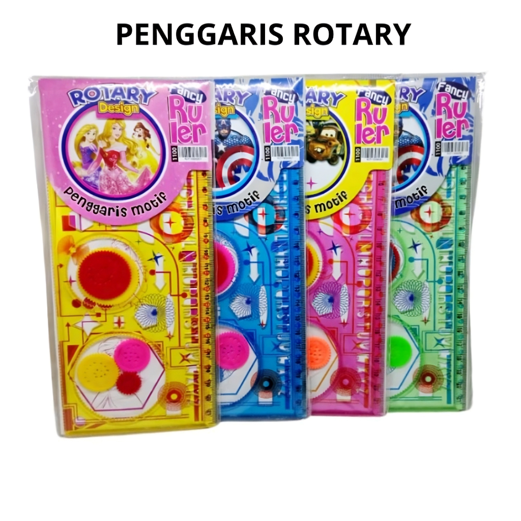 

Penggaris Plastik Rotary Pattern BT21