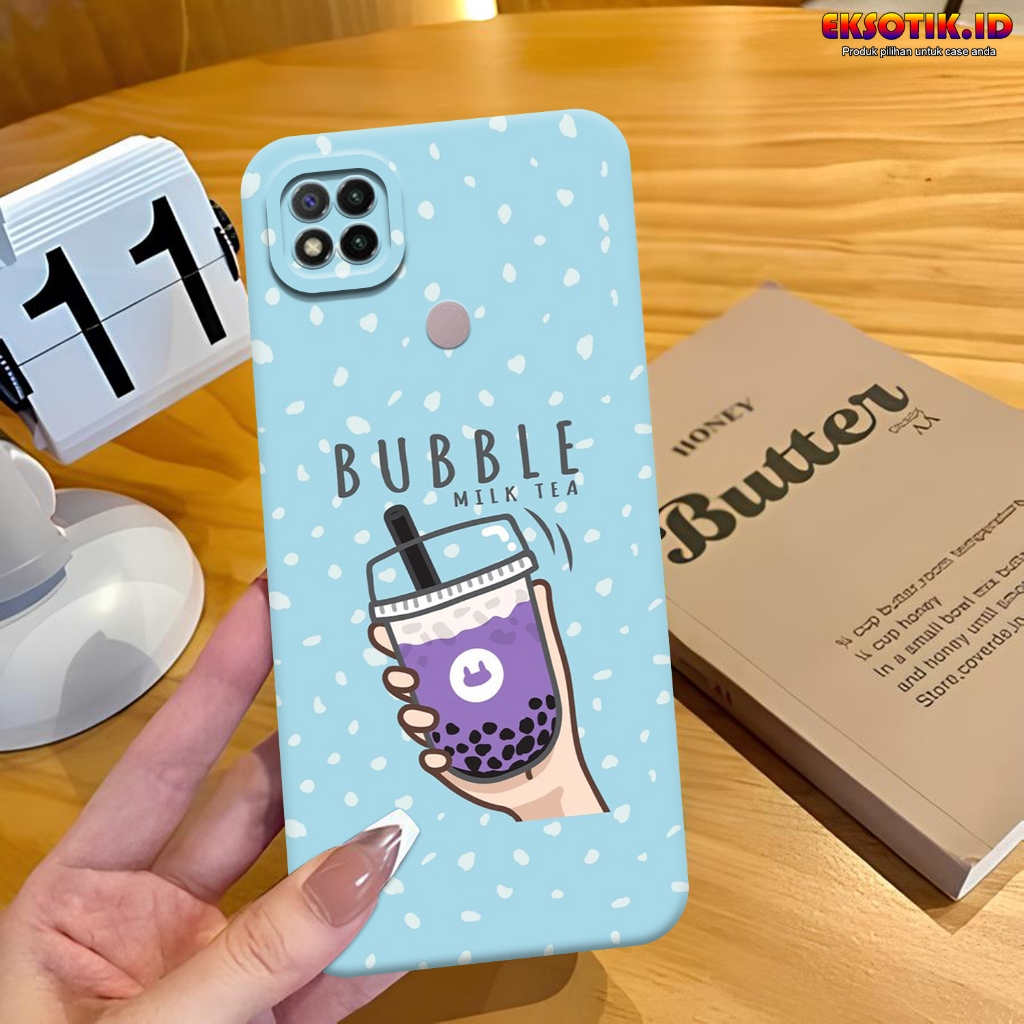 Case REDMI 9C - Eksotik.id - Casing REDMI 9C - Case BOBA - Skin Handphone - Silikon REDMI 9C - Cassi