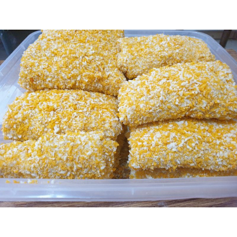 

RISOL MAYO PASTA JUMBO ( KEMASAN VACUM) 1 PACK ISI 5 PCS + FREE SAOS COCOLAN PASTA