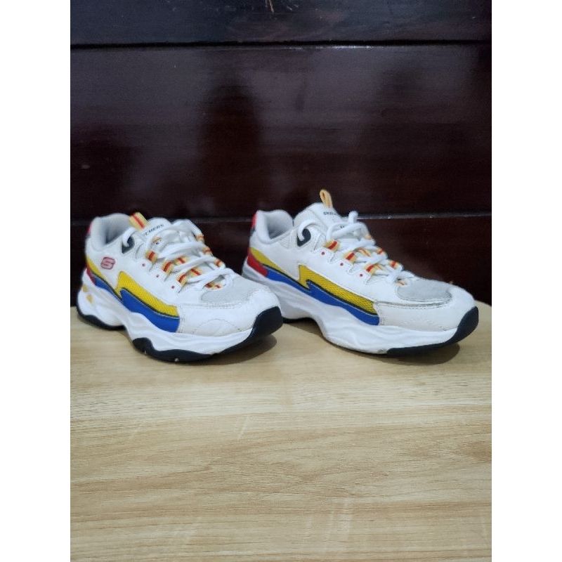 Sepatu Anak Skechers D'Lites 4.0 X One Piece Luffy