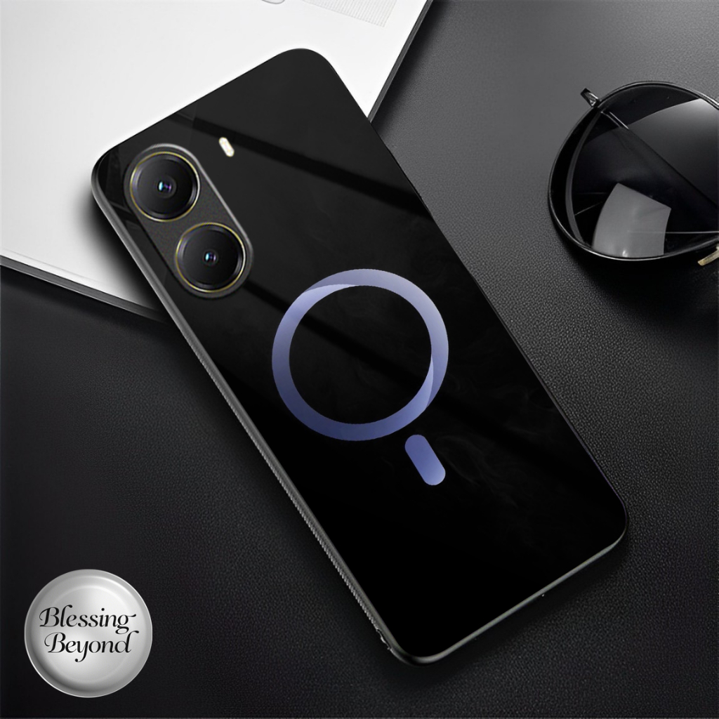 Softcase Glass Kaca Poco X7 Pro [BSG-01] - Casing Hp Poco X7 Pro   - Softcase Poco X7 Pro - Case Kac