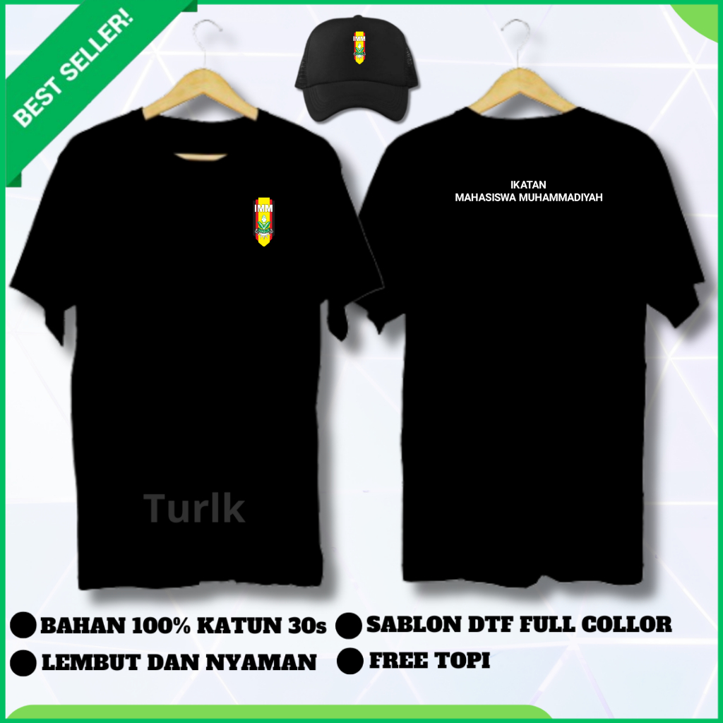 Kaos IMM Tshirt Ikatan Mahasiswa Muhammadiyah Custom