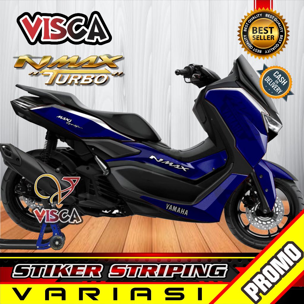 Stiker Striping Nmax Turbo New Striping Nmax Neo Variasi POLOS