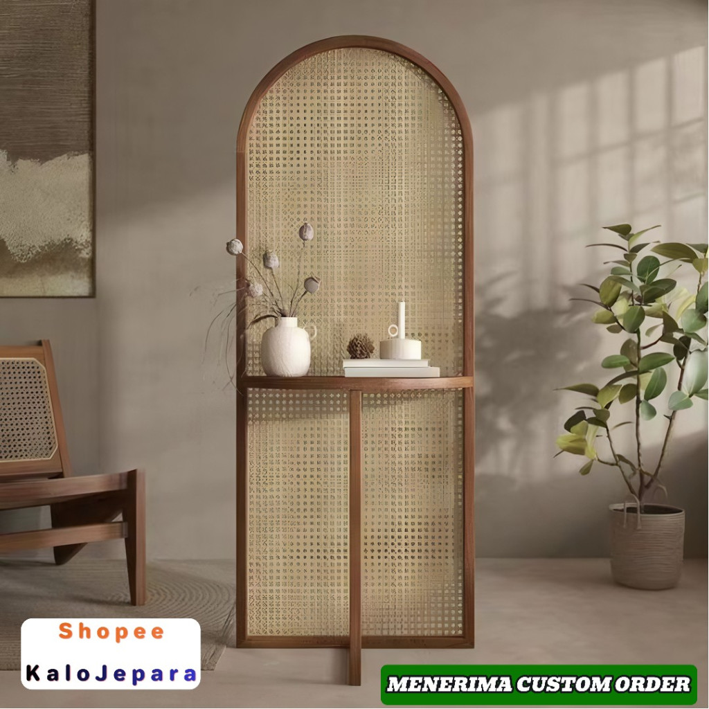 Model Partisi Lipat Bisa Dikirim Ke [ Blitar ] | Partisi Rotan | Jati Minimalis | Penyekat Ruang | S