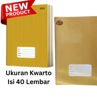 

Buku Tulis Sinar Dunia SIDU Kraft 40 Lembar (1 Pack Isi 10 Buku) (S:PACK)