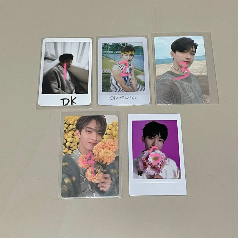 seventeen photocard pc dokyeom dk
