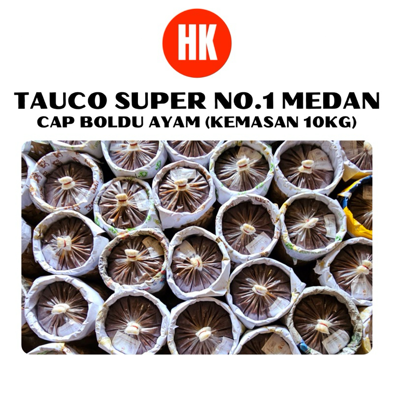 

TAUCO SUPER NO.1 MEDAN "CAP BOLDU AYAM" HALAL 10KG (via GOSEND / CARGO) [HK MEDAN]