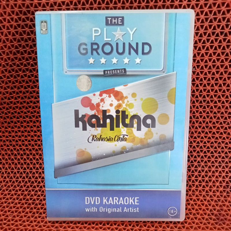 DVD KARAOKE The Play Ground..KAHITNA Rahasia Cinta...100% ORIGINAL