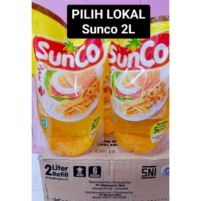 

Minyak Goreng Sunco 2Liter - BISA COD