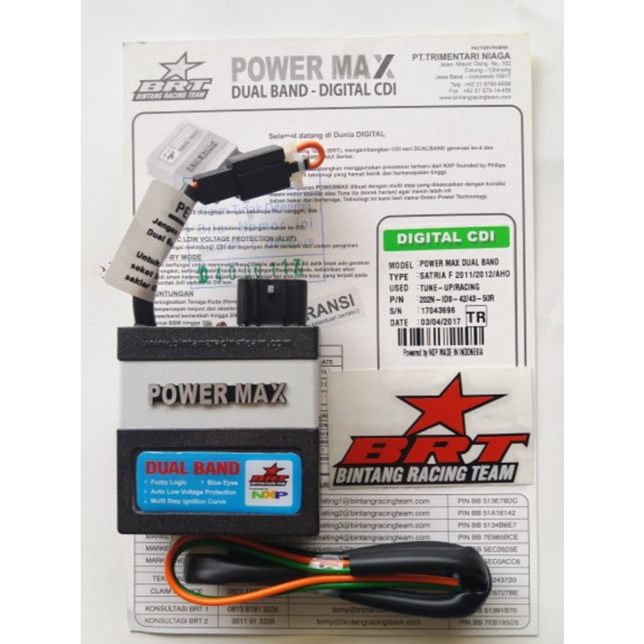 CDI Racing BRT Power Max Dual Band | Satria FU