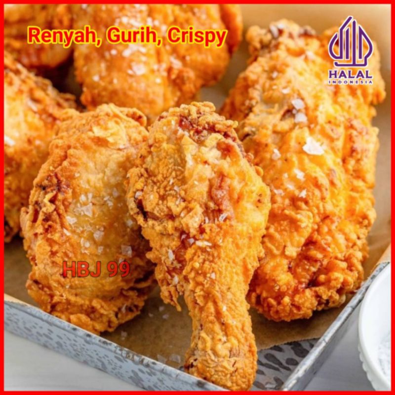 

Resep Lengkap Ayam Crispy KFC, ( Bumbu Marinasi, Tepung Crispy, Bumbu Air Celupan)