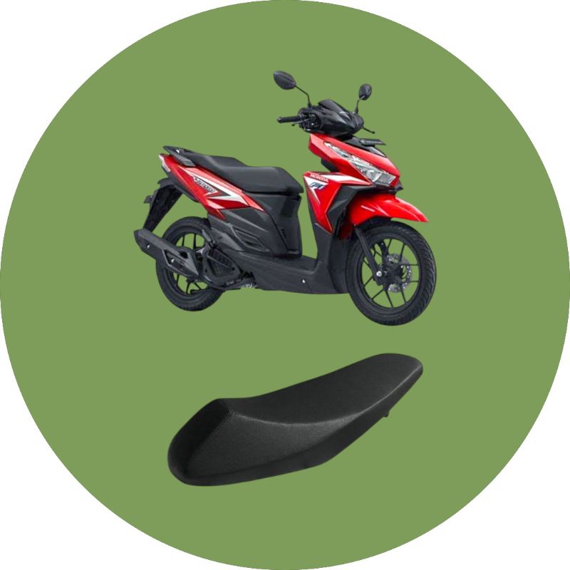 Jok motor model road race Honda Vario 125, 150 eSP lampu LED FI 2015