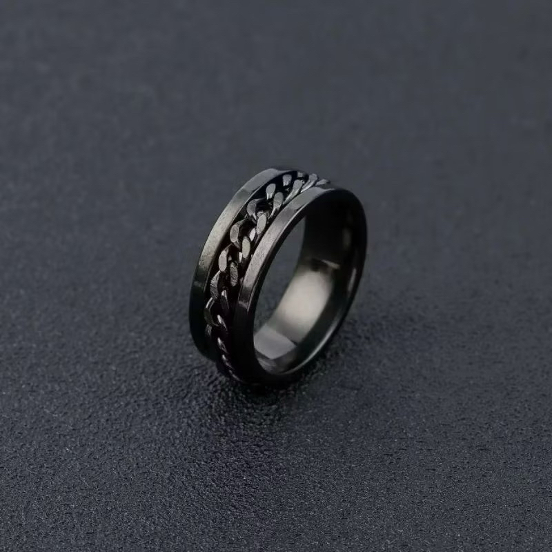 CINCIN PRIA TITANIUM MOTIF RANTAI
