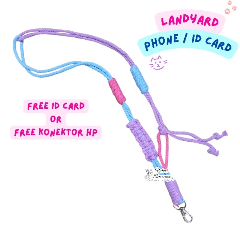 

TERMURAH | Landyard Macrame | Phone Holder Macrame | Phone Strap Macrame | Landyard ID Card | ID Card | Phone Strap | Phone Strap Macrame | Landyard Strap | Tali HP Murah | Landyard Murah