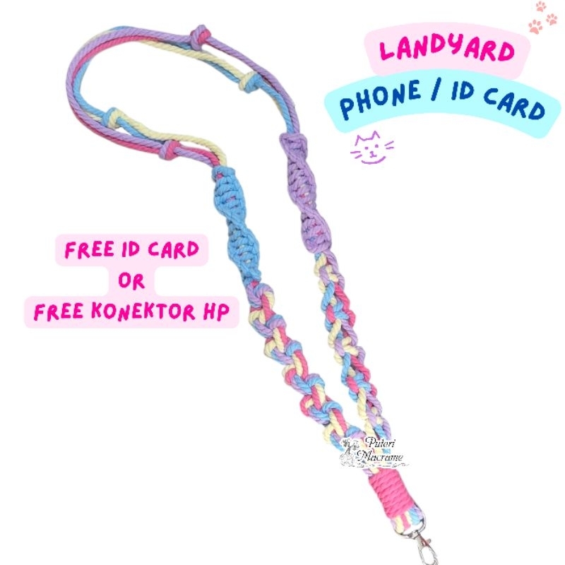 

TERMURAH | Landyard Macrame | Phone Holder Macrame | Phone Strap Macrame | Landyard ID Card | ID Card | Phone Strap | Phone Strap Macrame | Landyard Strap | Tali HP Murah | Landyard Murah