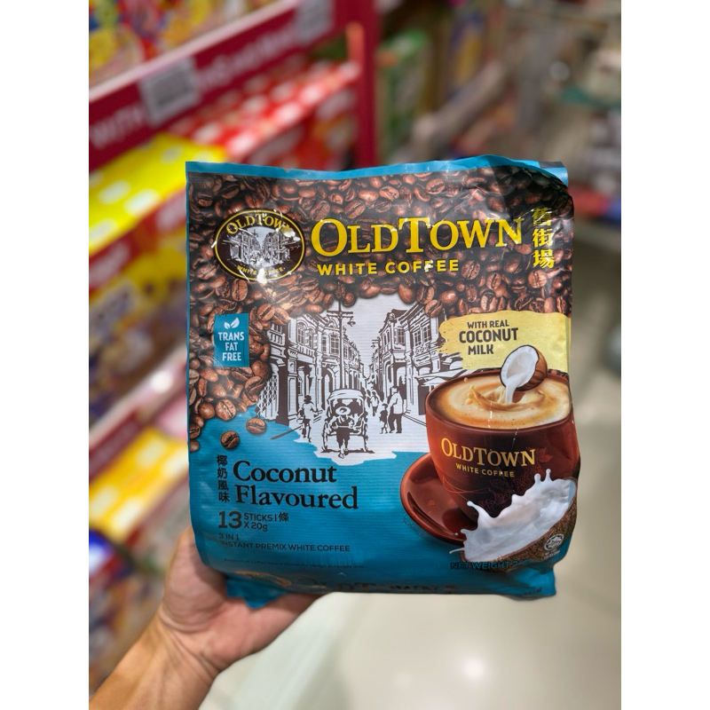 

OLD TOWN WHITE COFFEE 3IN1 COCONUT INSTANT 13'S X 20G