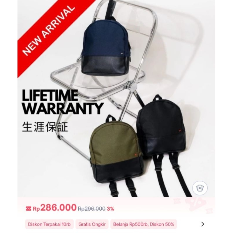 Preloved TFG  | Casual Backpack - Unisex