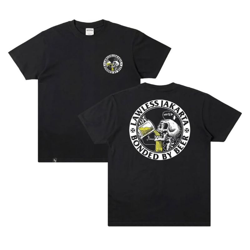 Tshirt Lawless Jakarta Bonded By Beer