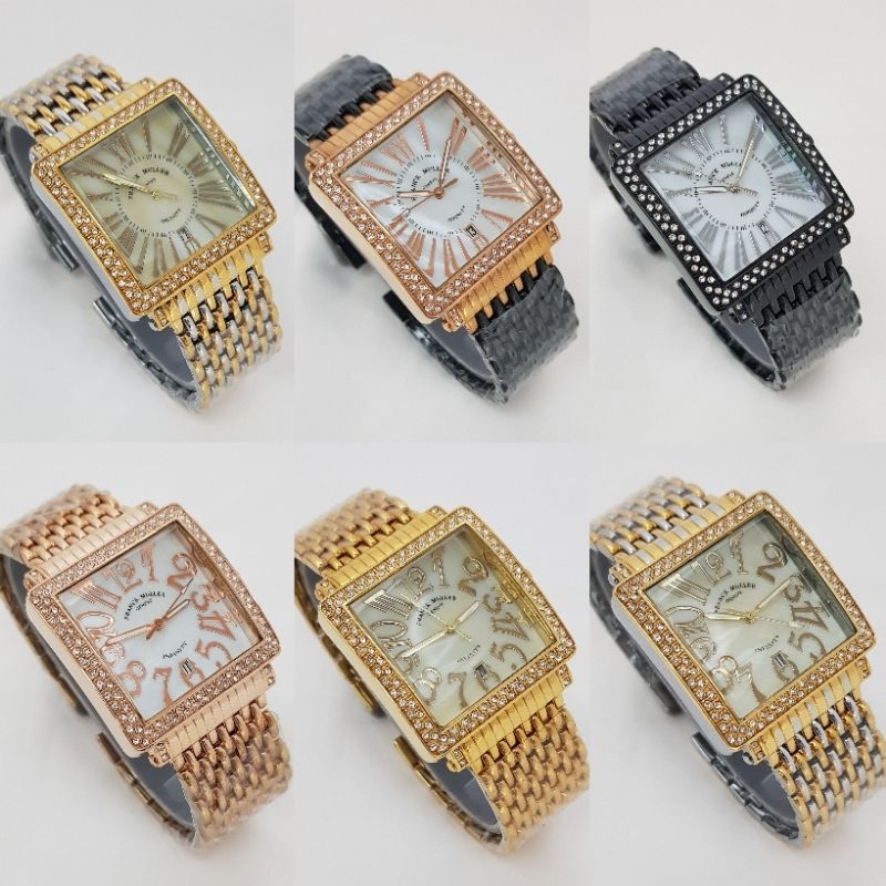 Jam Tangan Wanita Fashion Watch FM Geneve Infinity High Quality