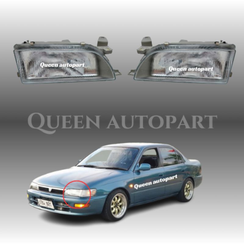 Headlamp Great Corolla/ head Lamp/Lampu Great Corolla  92 -96