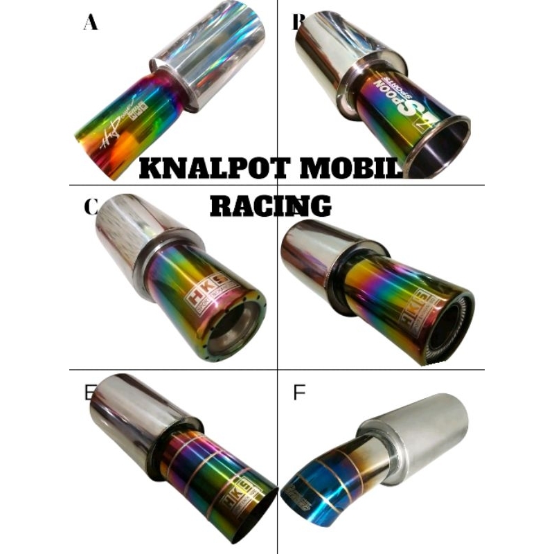 KNALPOT MOBIL RACING HKS BASS ADEM,GAHAR,BULET-HKS GRONEL,BASS EMPUK COCOK DI MOBIL BENSIN