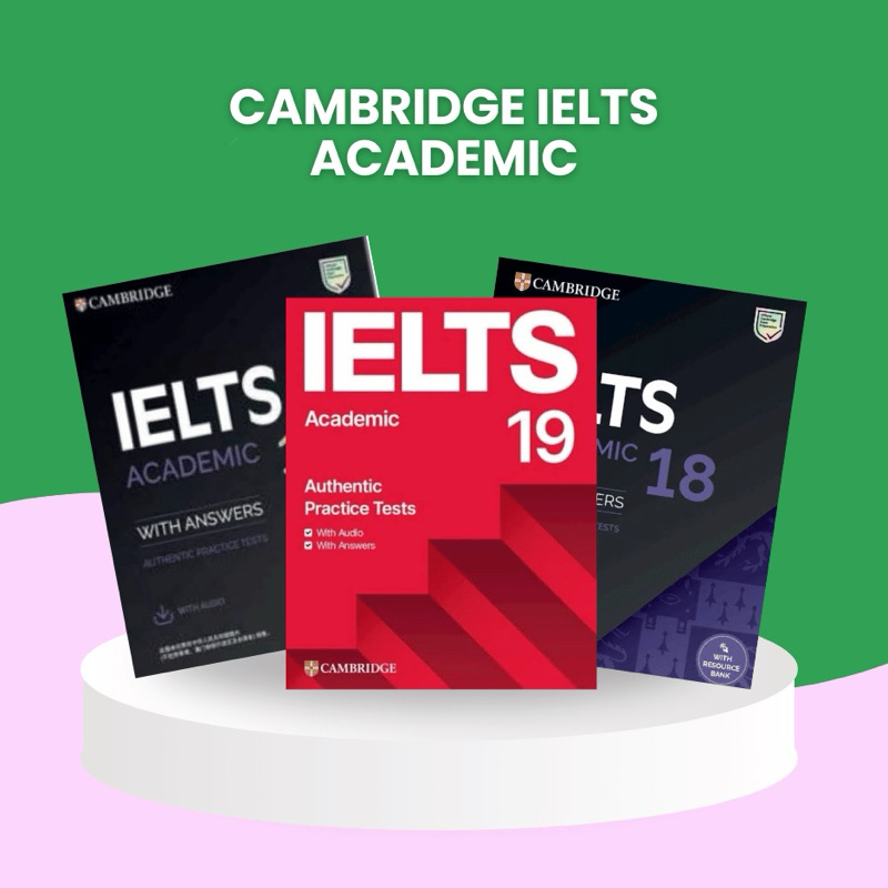 ielts Cambridge academic Textbook dan Answerkey dan audio