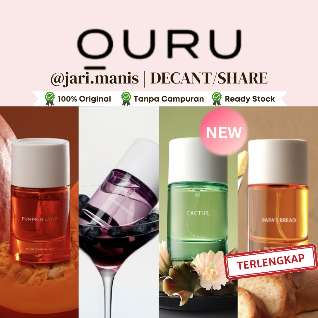 decant share Ouru Cactus Papa's bread pumpkin independent jasmine tester parfum
