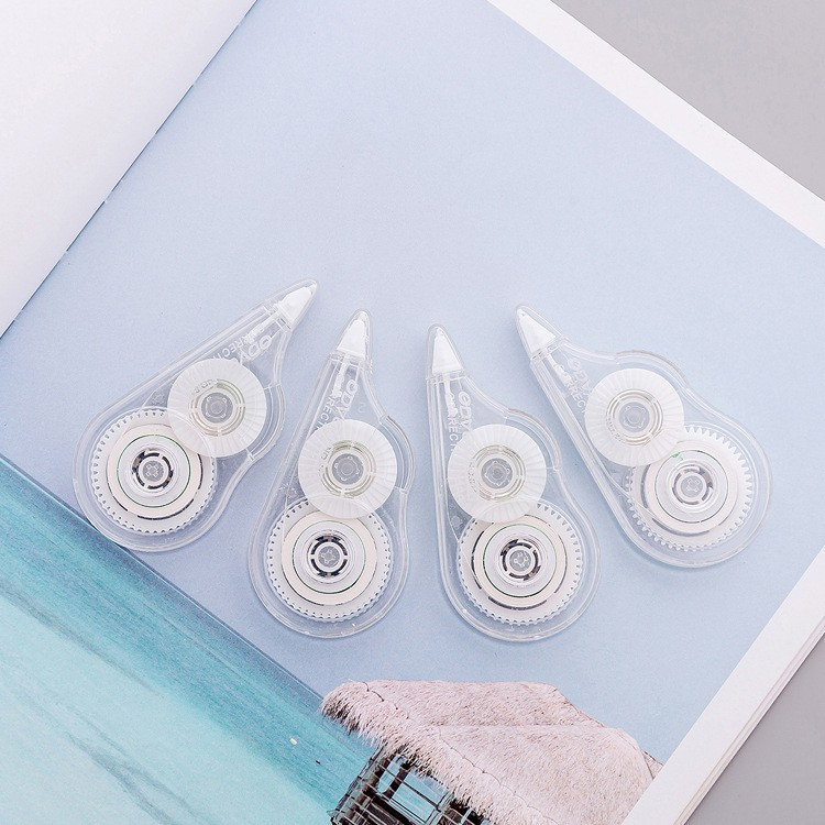 

AM TIP EX AESTHETIC WHITE TIP EX PUTIH TRANSPARAN CORRECTION TAPE ESTETIK MINIMALIS UKURAN 12 METER