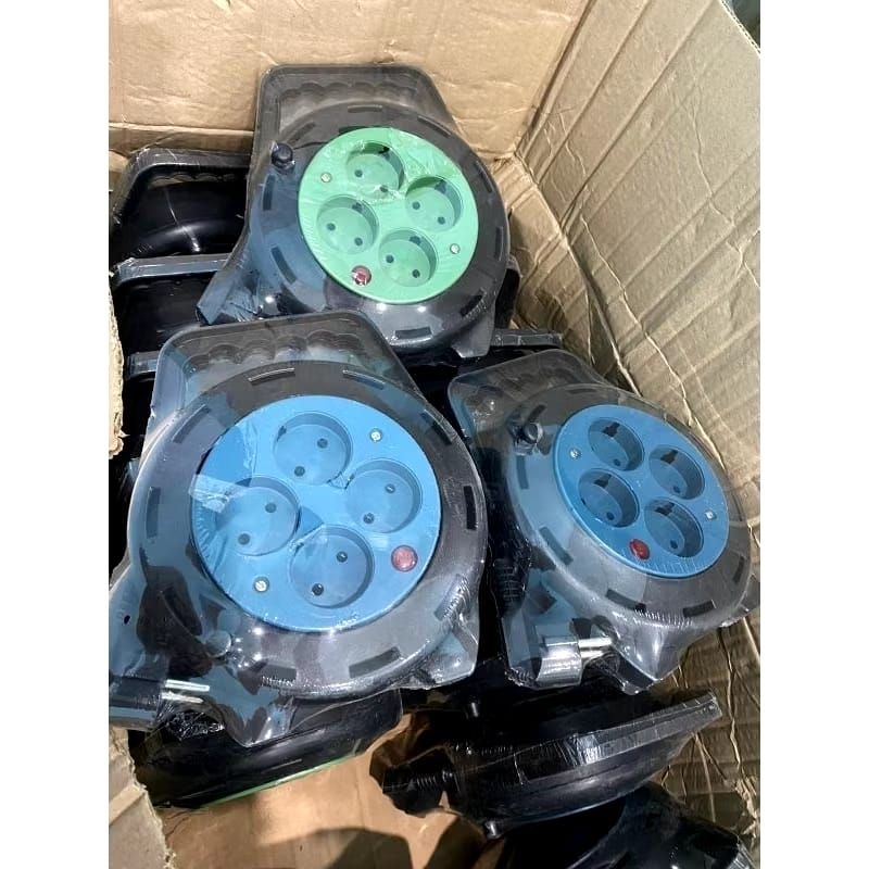 BOX KABEL TYPE 10PLUS LAMPU KABEL ROLL TIPE 10 KANEL TERMINAL COLOKAN LISTRIK 4LUBANG PANJANG