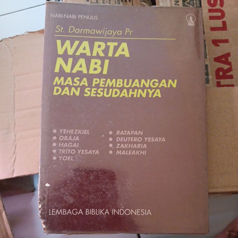 Buku Bekas Warta Nabi Masa Pembuangan Dan Sesudahnya
